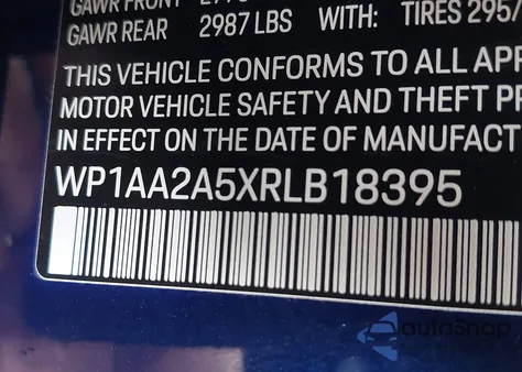 2024 Porsche Macan T z USA, uszkodzony, nr VIN WP1AA2A5XRLB18395